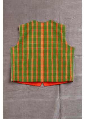 chasho-cardigan-reddouble-face-unisex-114