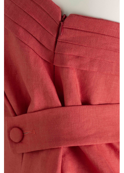 Serene Harmony – Wandelbares Kleid in Orange